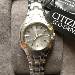 NIB NWT Citizen Eco-Drive SS Watch